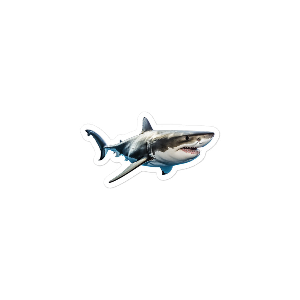 Great White Shark Sticker - Stickerfy.ai