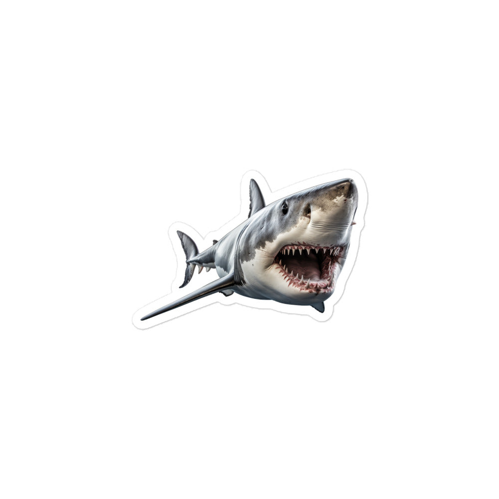 Great White Shark Sticker - Stickerfy.ai