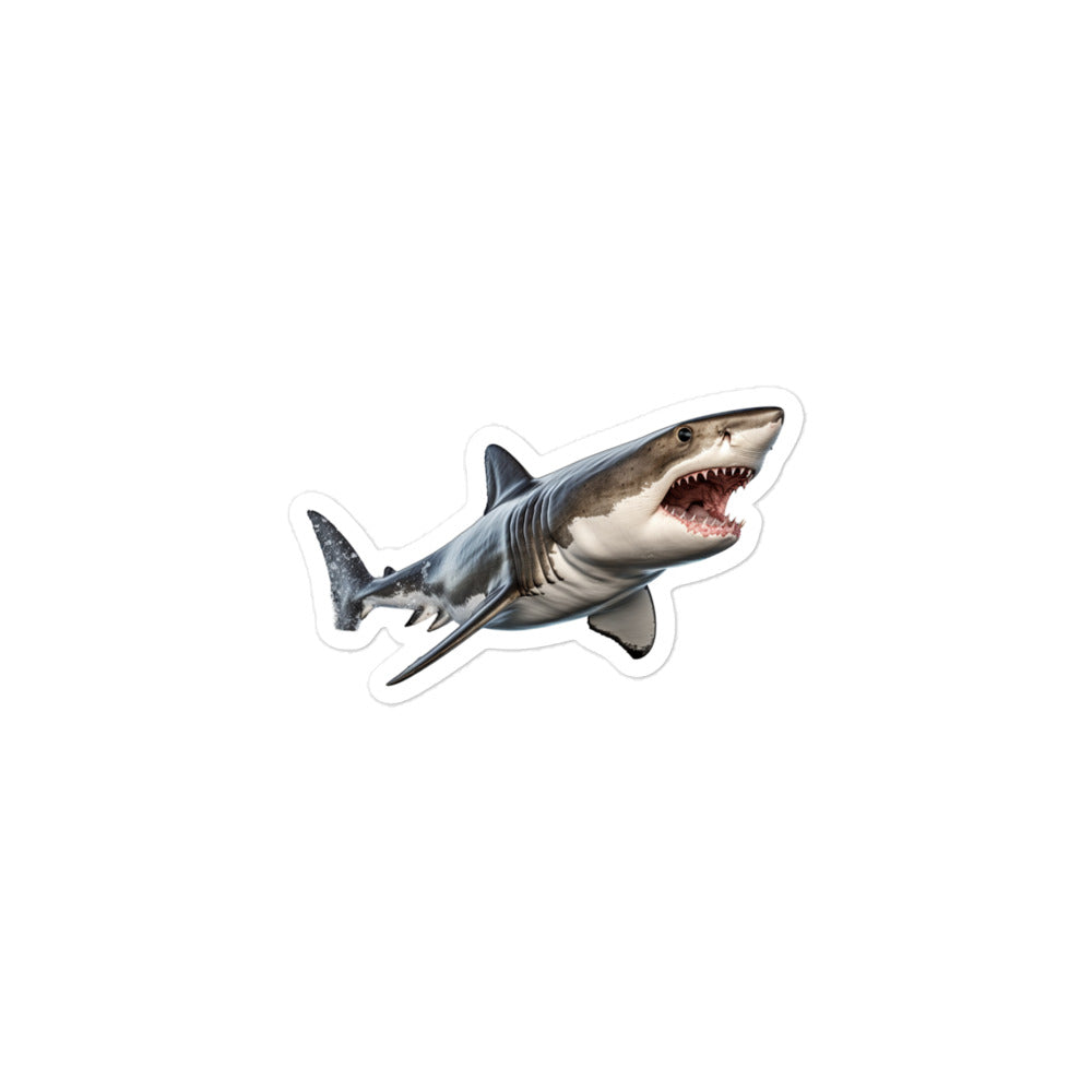 Great White Shark Sticker - Stickerfy.ai