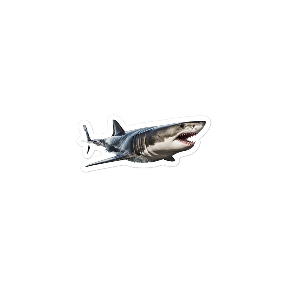 Great White Shark Sticker - Stickerfy.ai