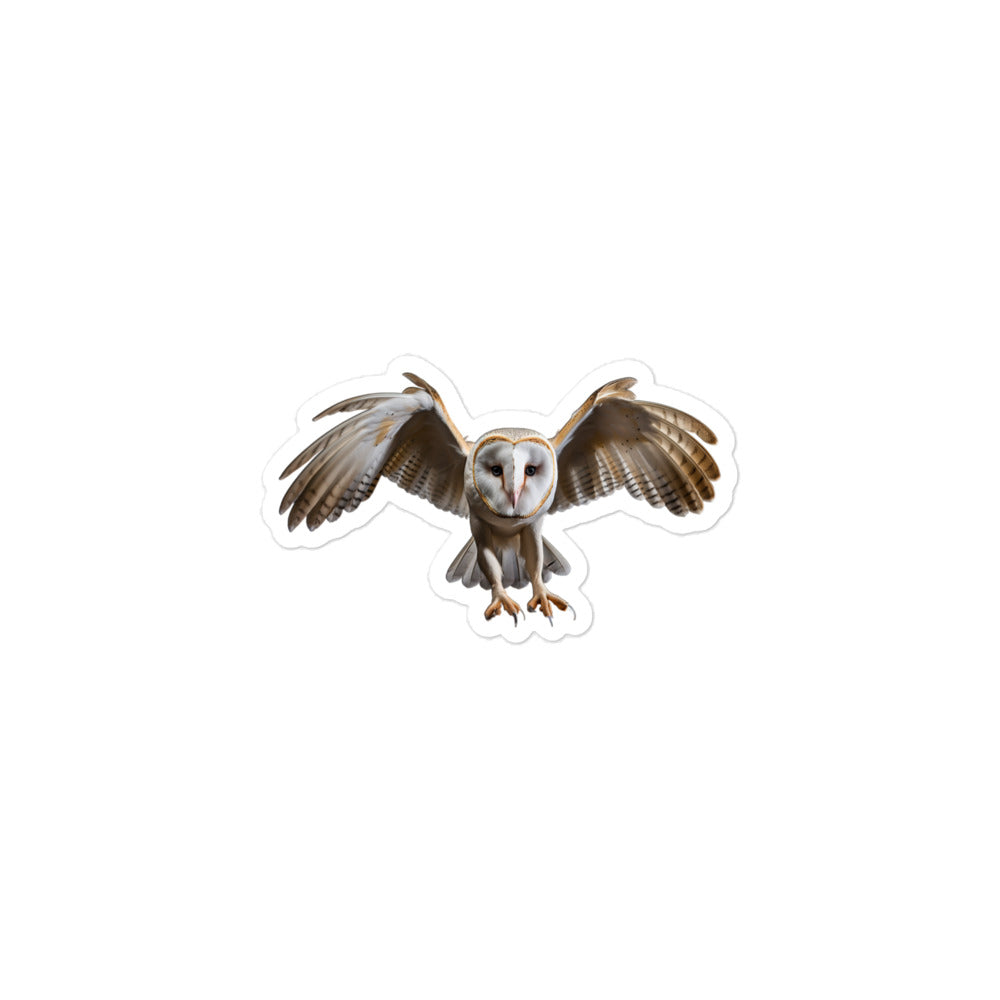 Barn Owl Sticker - Stickerfy.ai