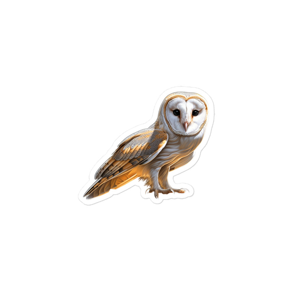 Barn Owl Sticker - Stickerfy.ai