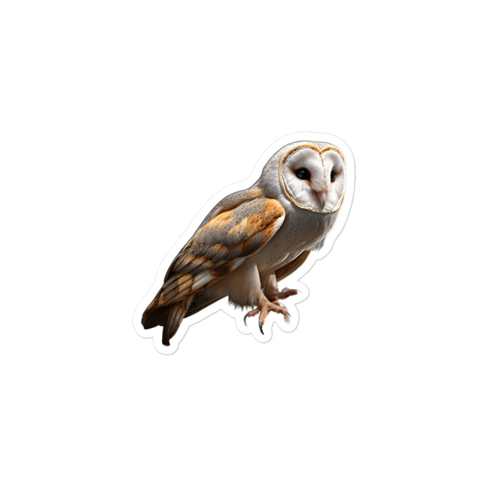 Barn Owl Sticker - Stickerfy.ai