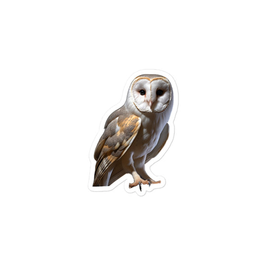 Barn Owl Sticker - Stickerfy.ai