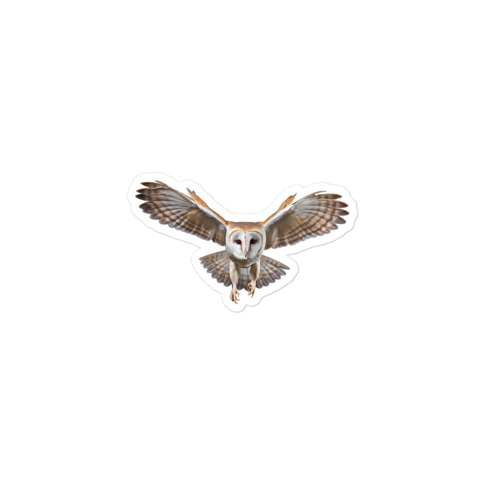 Barn Owl Sticker - Stickerfy.ai