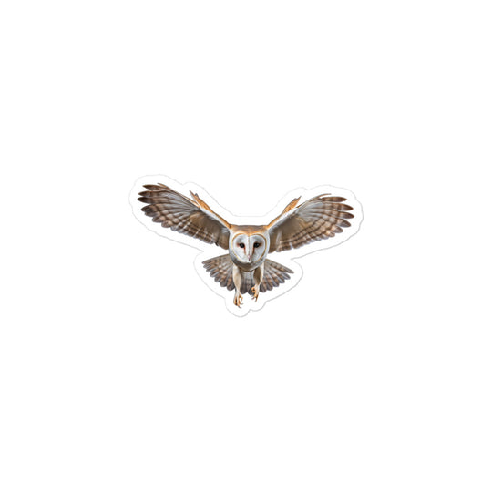 Barn Owl Sticker - Stickerfy.ai