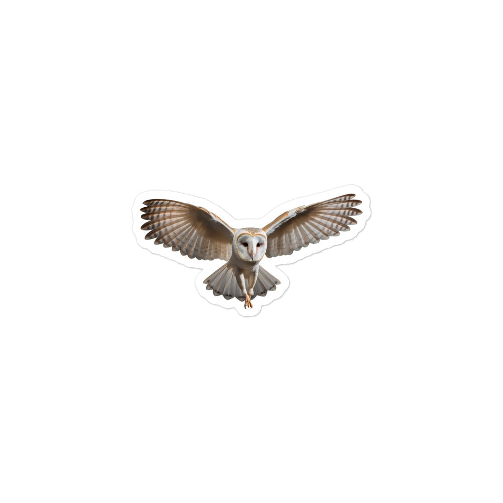 Barn Owl Sticker - Stickerfy.ai