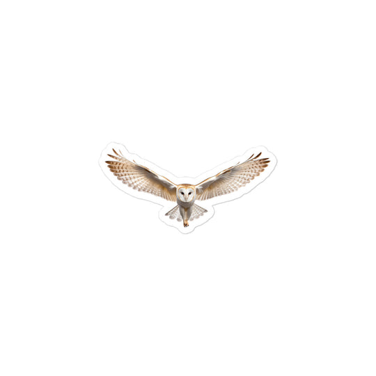 Barn Owl Sticker - Stickerfy.ai