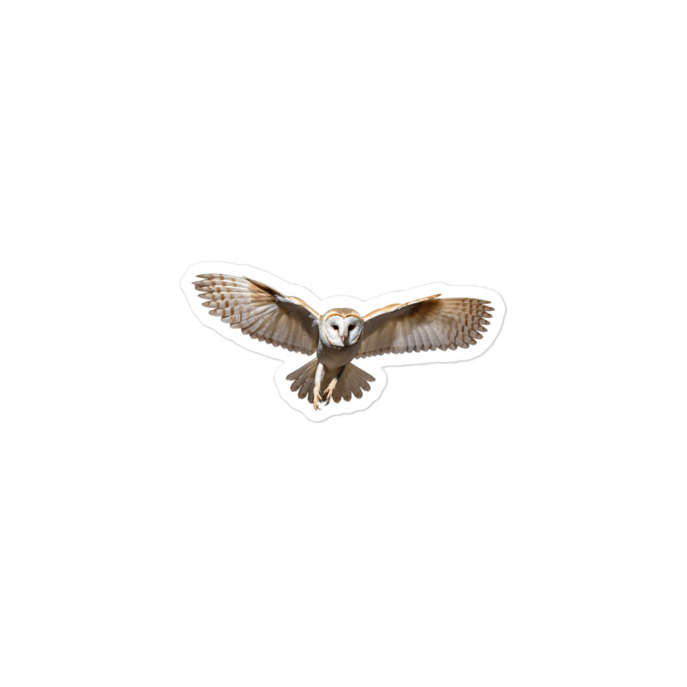 Barn Owl Sticker - Stickerfy.ai