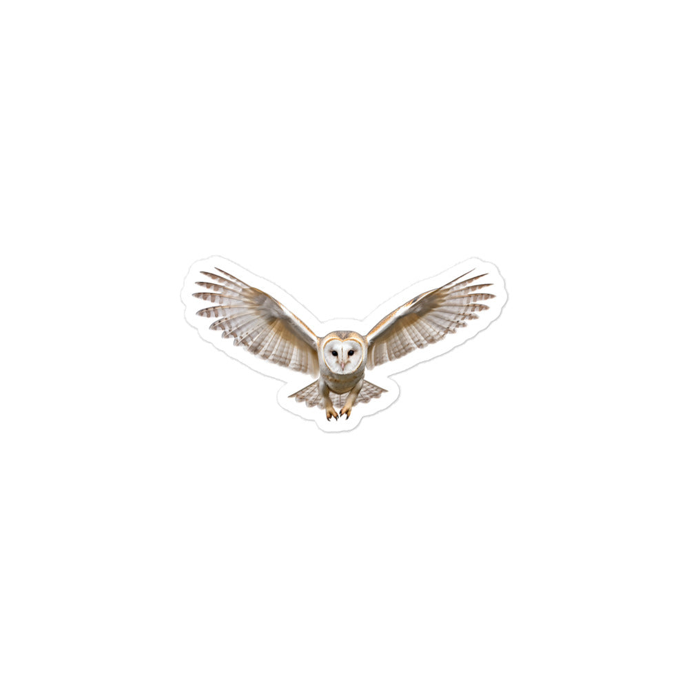 Barn Owl Sticker - Stickerfy.ai