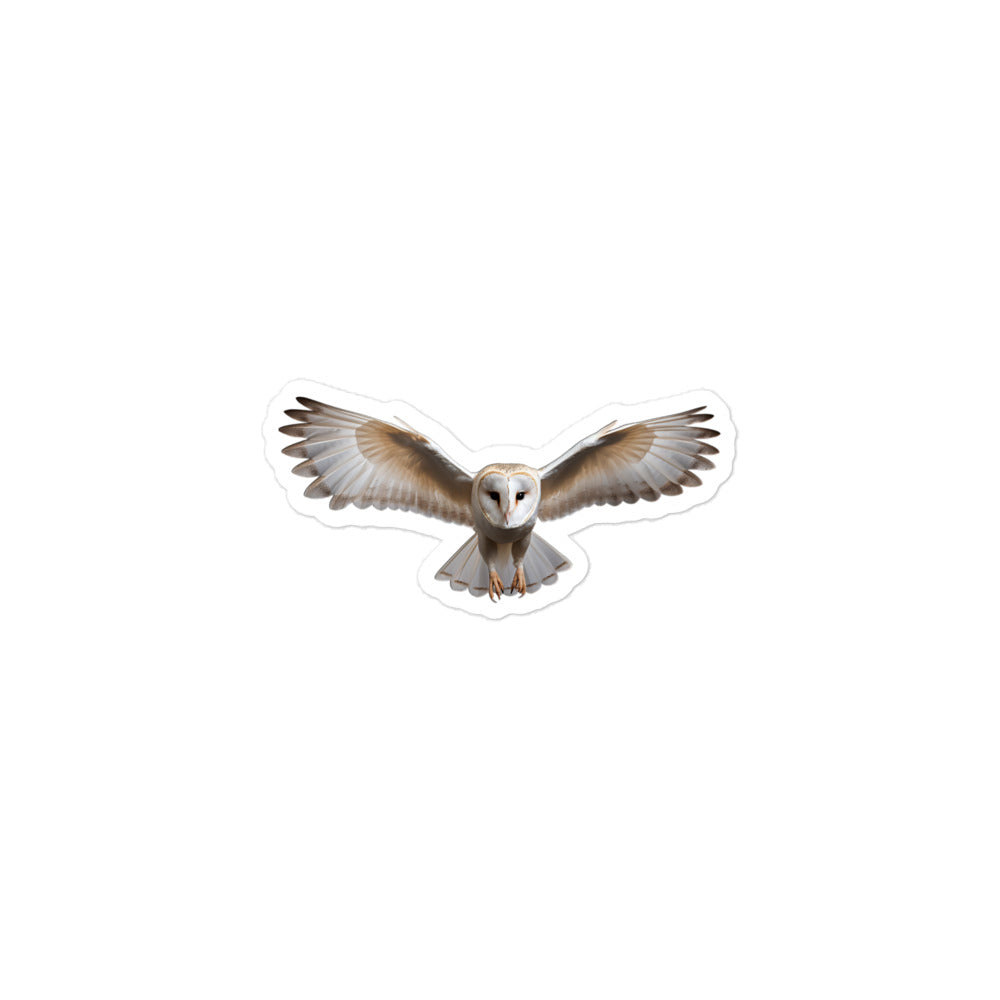 Barn Owl Sticker - Stickerfy.ai