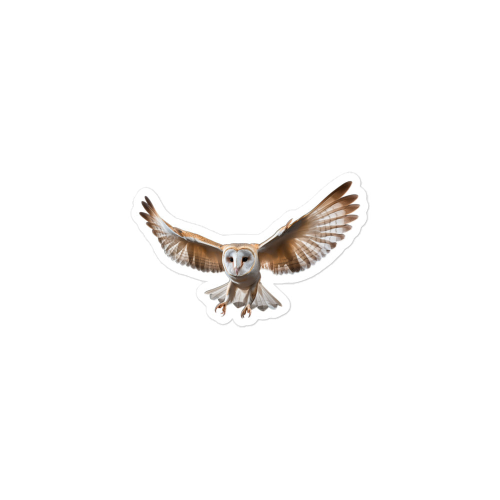 Barn Owl Sticker - Stickerfy.ai