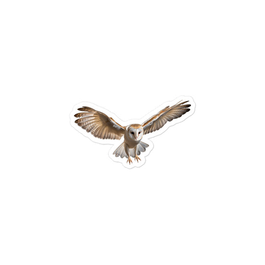 Barn Owl Sticker - Stickerfy.ai