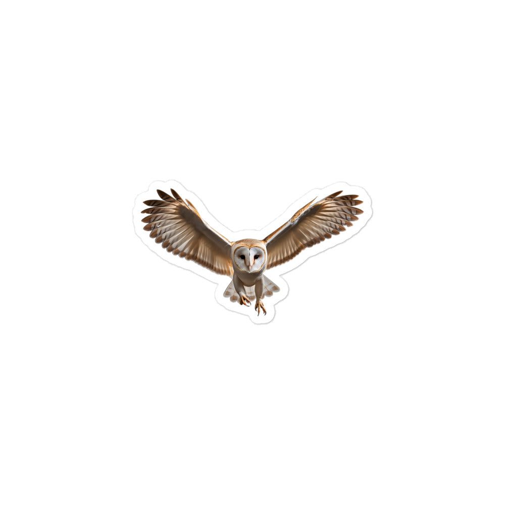 Barn Owl Sticker - Stickerfy.ai