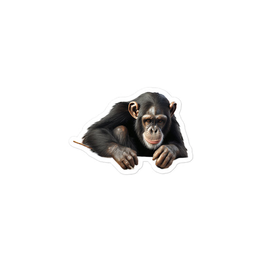 Chimpanzee Sticker - Stickerfy.ai