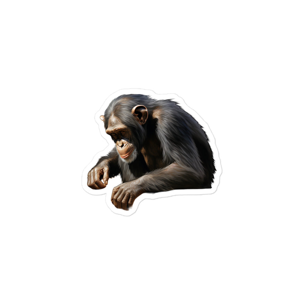 Chimpanzee Sticker - Stickerfy.ai