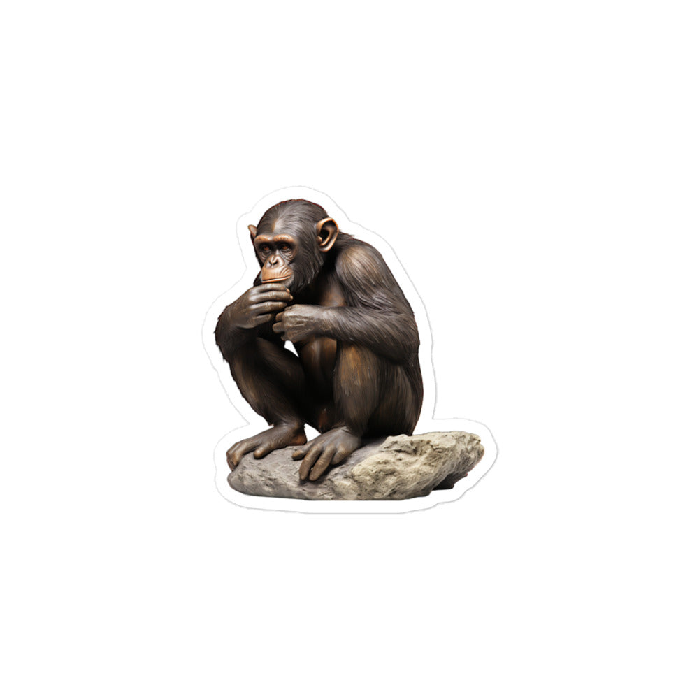 Chimpanzee Sticker - Stickerfy.ai