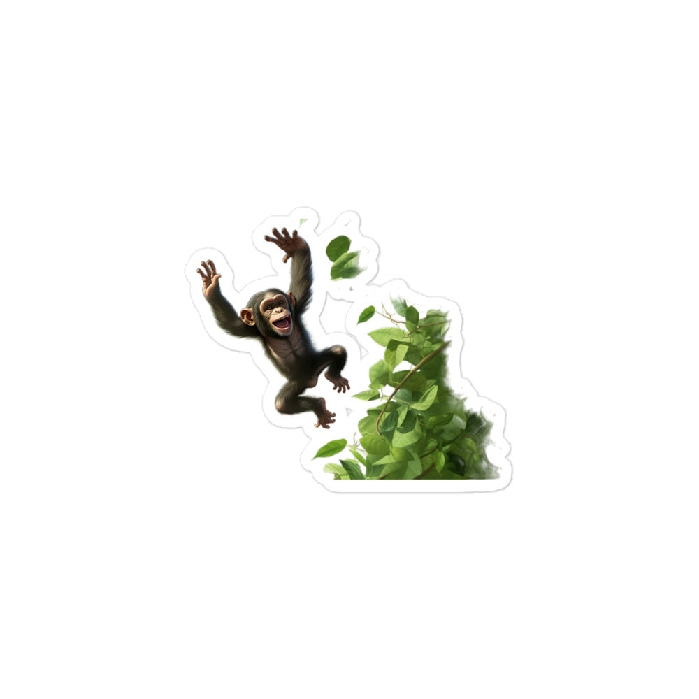 Chimpanzee Sticker - Stickerfy.ai