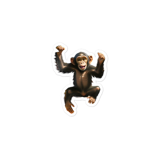 Chimpanzee Sticker - Stickerfy.ai