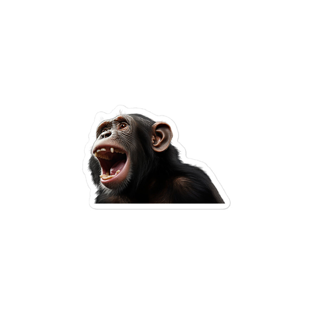 Chimpanzee Sticker - Stickerfy.ai