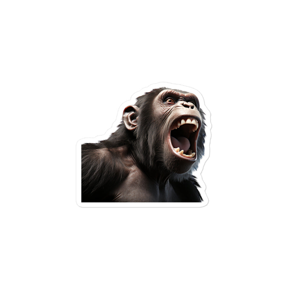 Chimpanzee Sticker - Stickerfy.ai