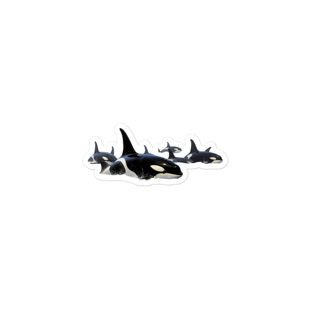 Orcas Sticker - Stickerfy.ai