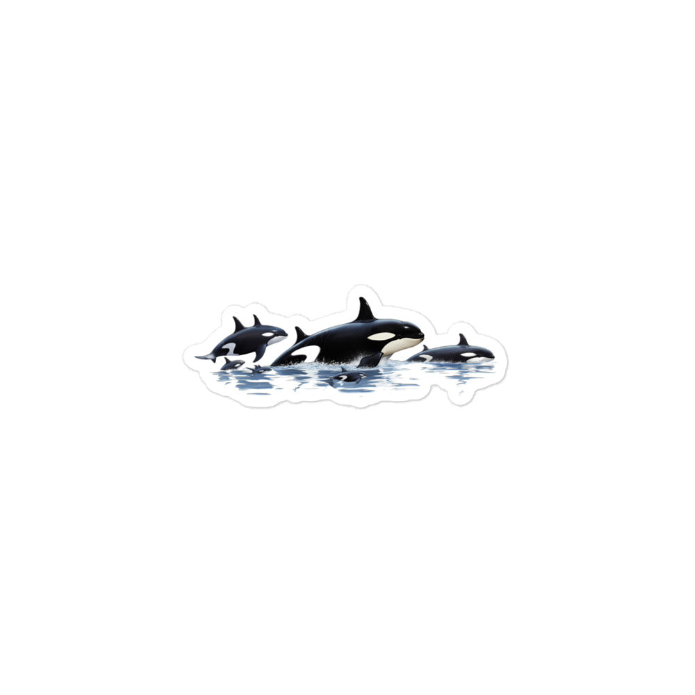 Orcas Sticker - Stickerfy.ai