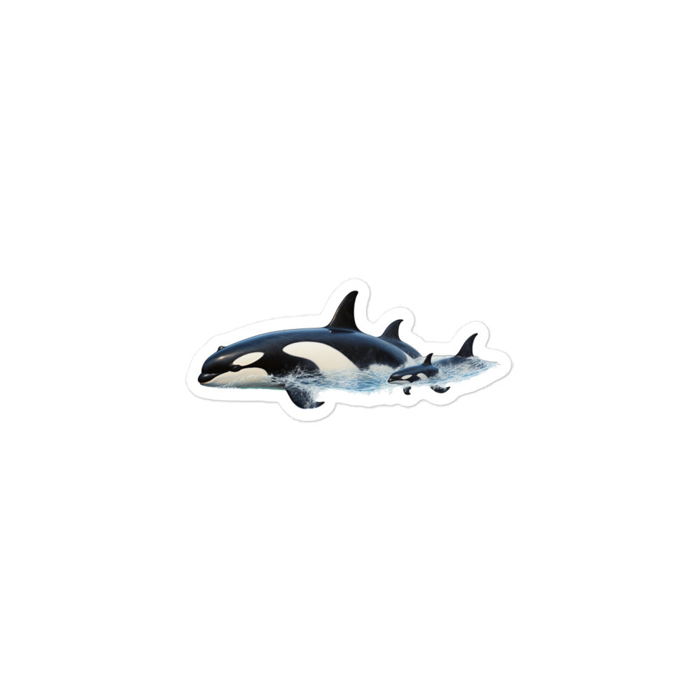 Orcas Sticker - Stickerfy.ai