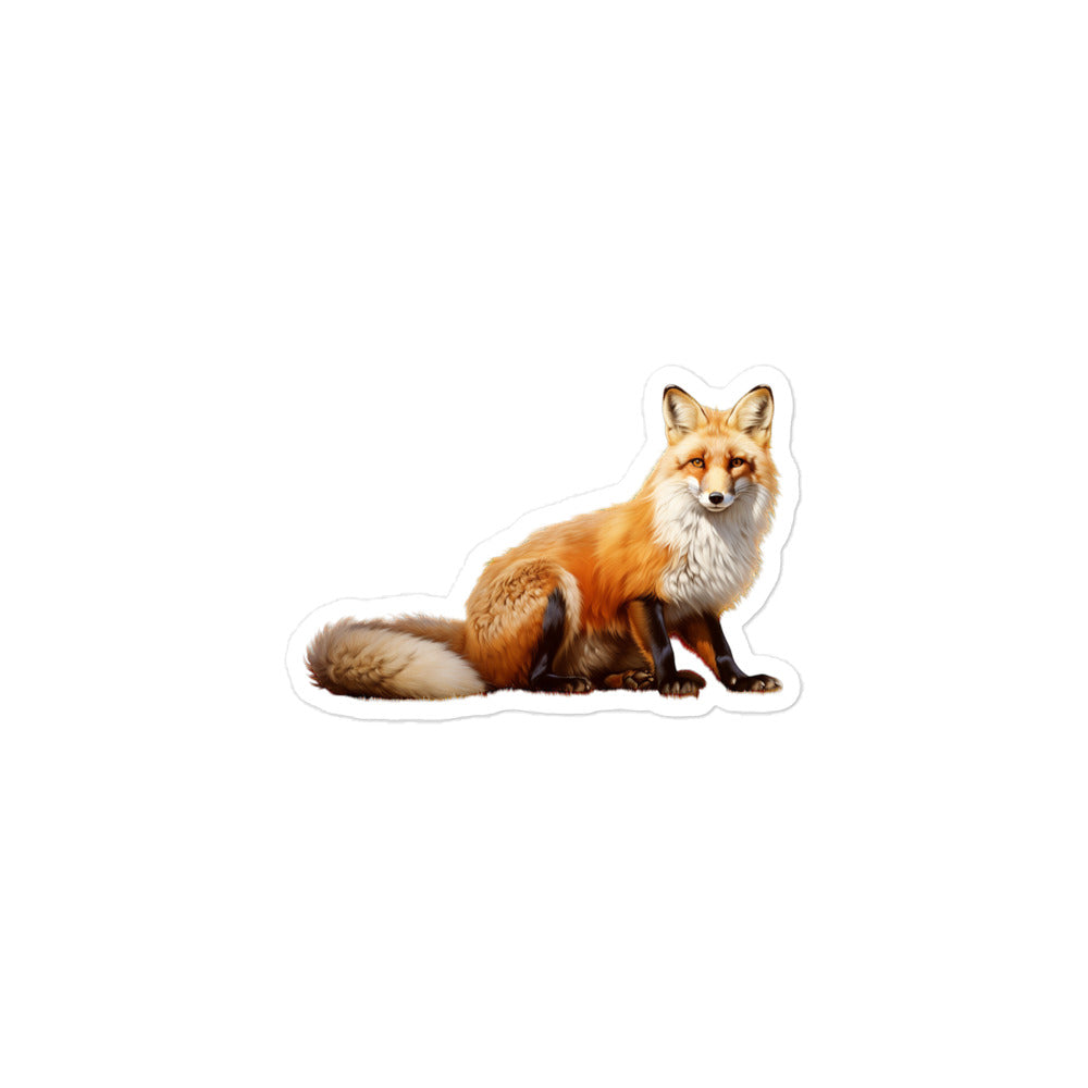 Red Fox Sticker 🦊 from Stickerfy.ai