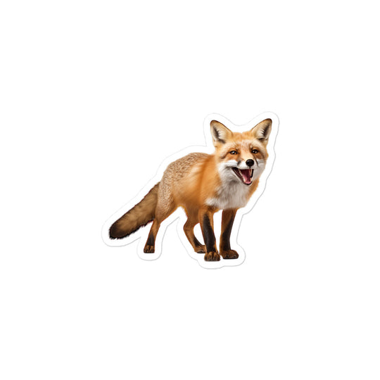 Red Fox Sticker