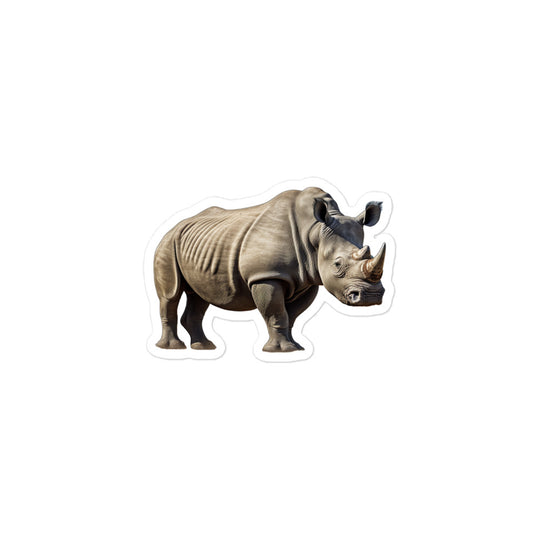 Black Rhinoceros Sticker