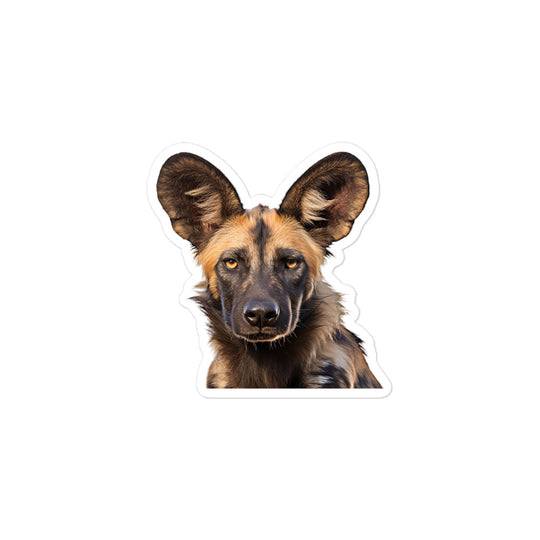 African Wild Dog Sticker