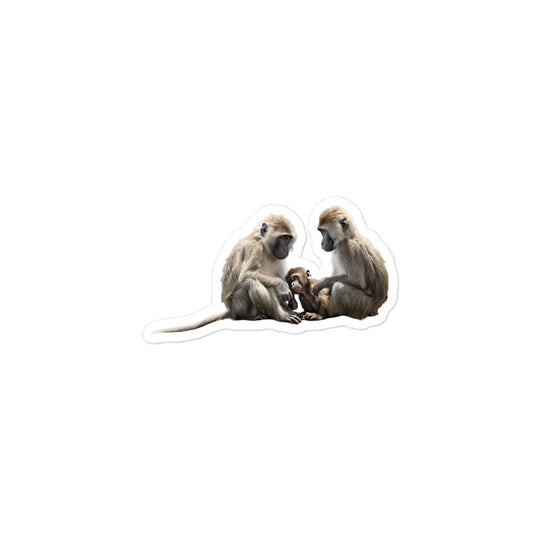 Baboon Sticker