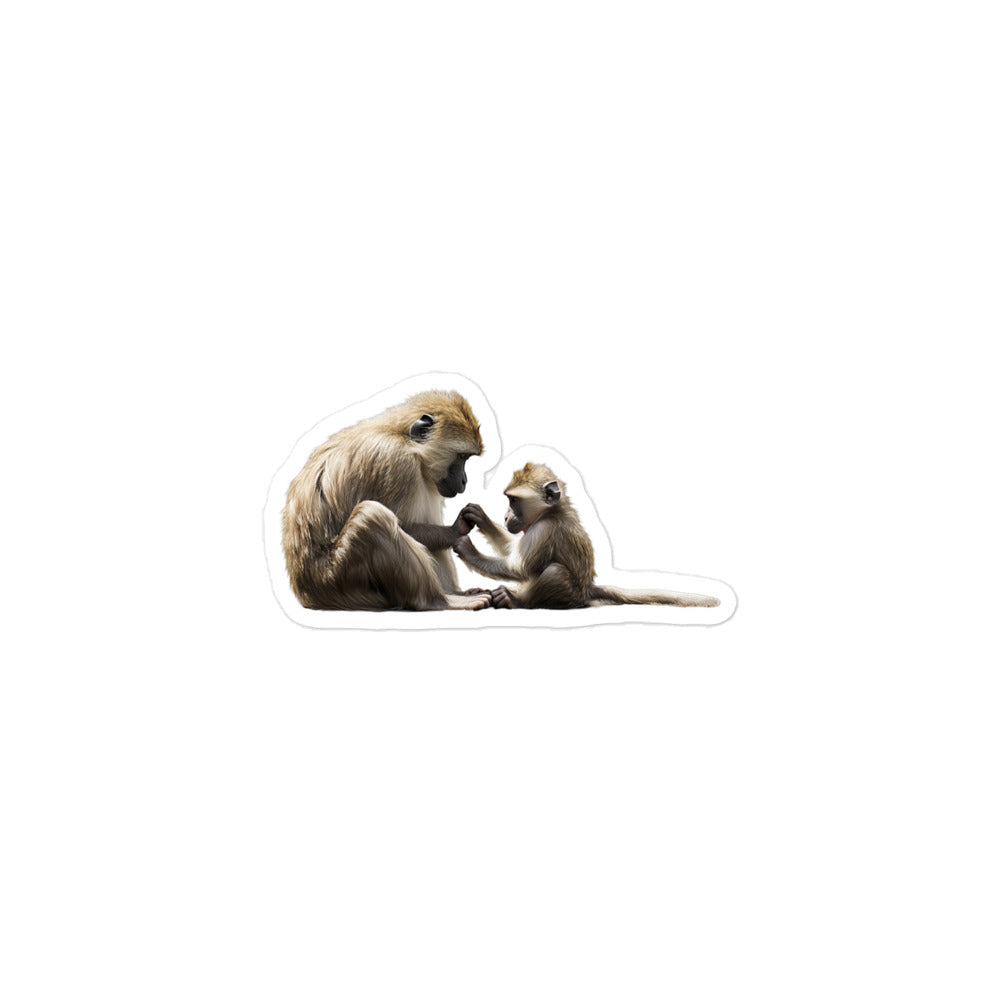 Baboon Sticker