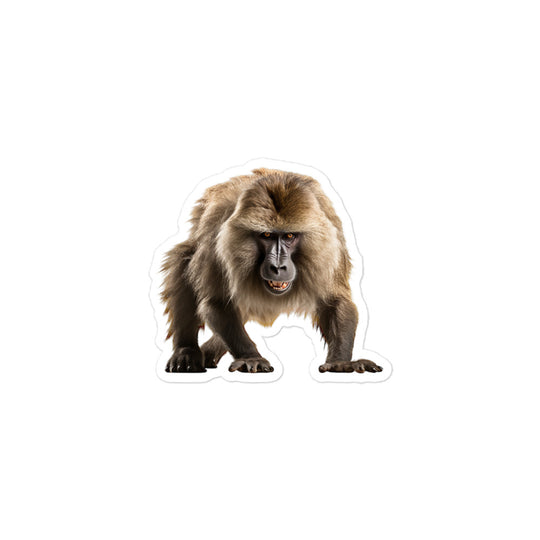 Baboon Sticker