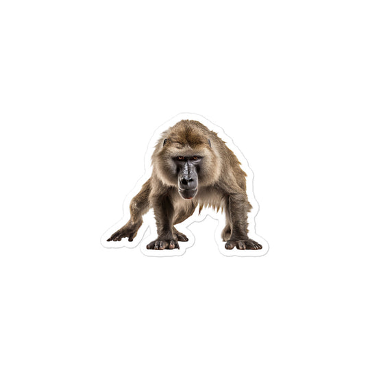 Baboon Sticker