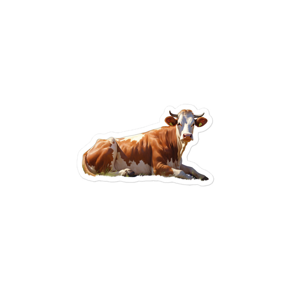 Cow Sticker