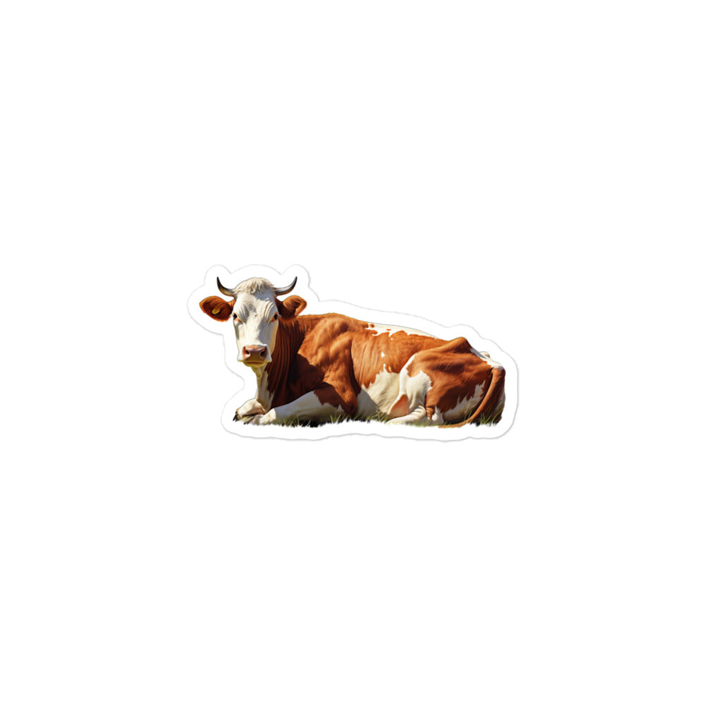 Cow Sticker