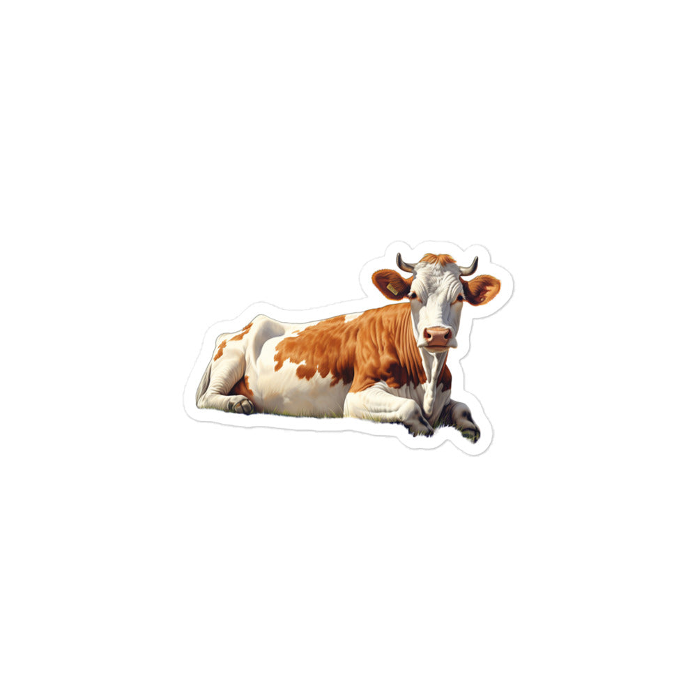 Cow Sticker