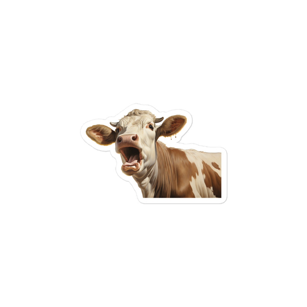 Cow Sticker