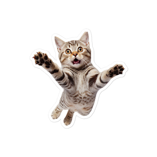 American Shorthair Sticker - Stickerfy.ai