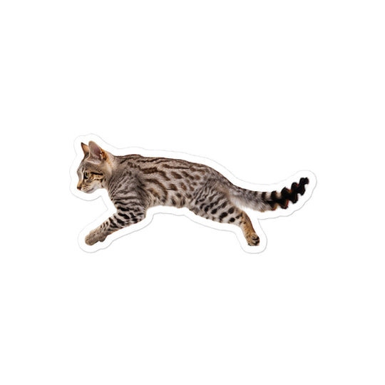 Egyptian Mau Sticker - Stickerfy.ai