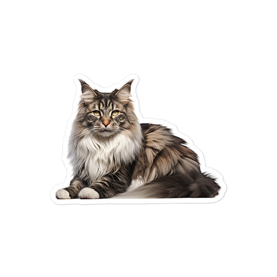 Norwegian Forest Sticker - Stickerfy.ai