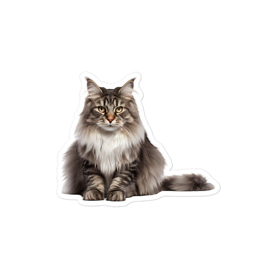 Norwegian Forest Sticker - Stickerfy.ai