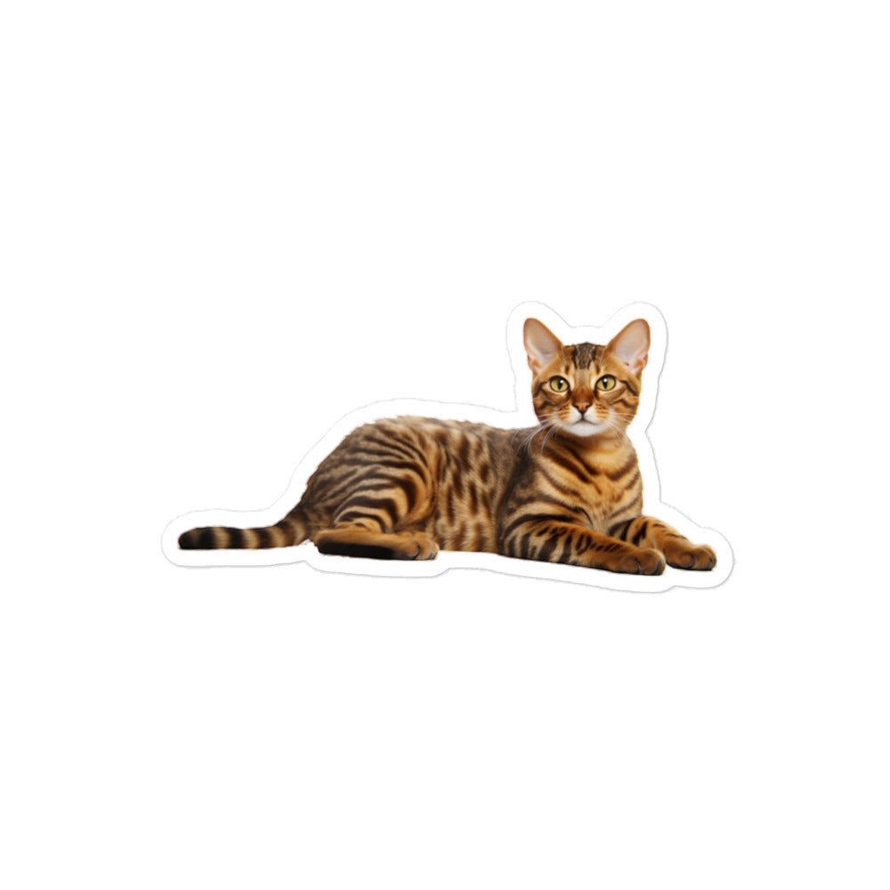 Ocicat Sticker - Stickerfy.ai