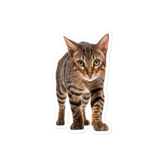 Ocicat Sticker - Stickerfy.ai