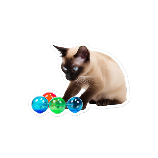 Siamese Sticker - Stickerfy.ai