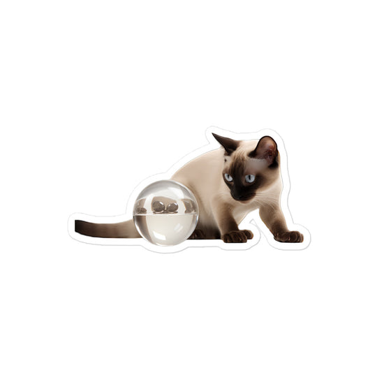 Siamese Sticker - Stickerfy.ai