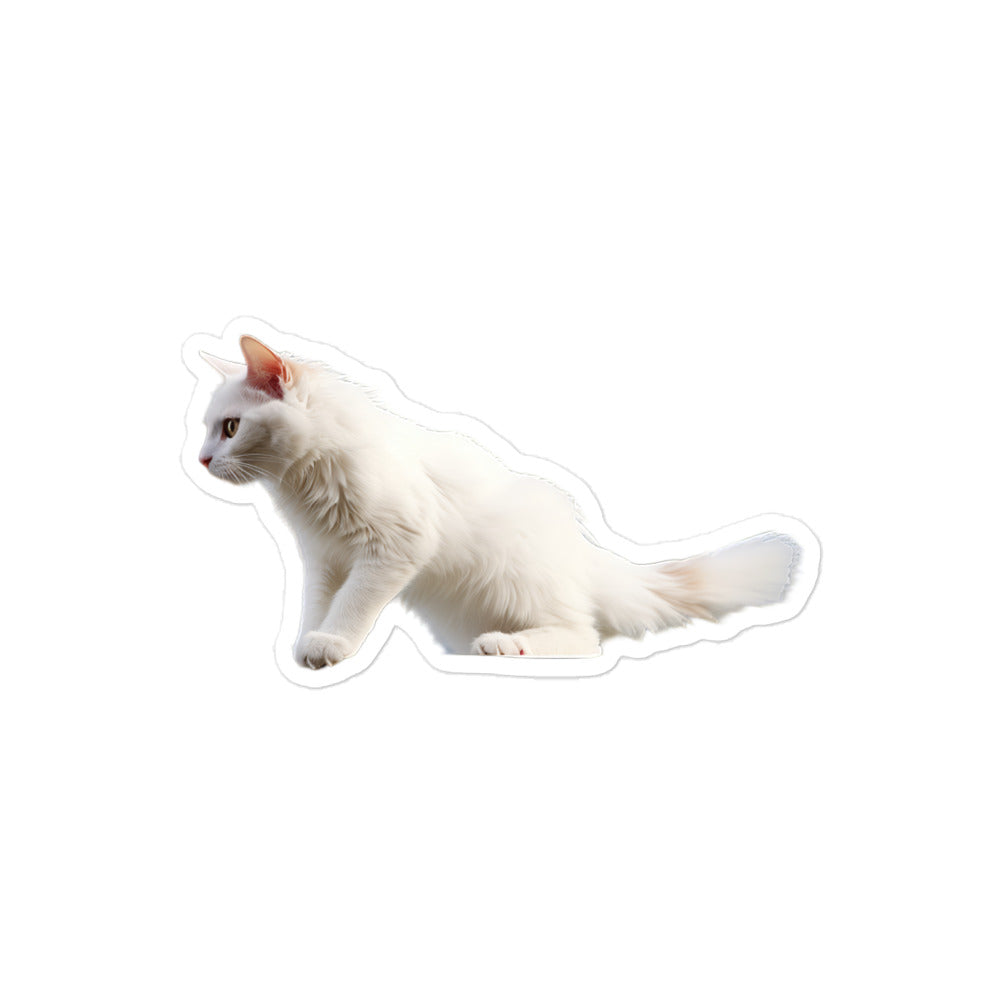 Turkish Van Sticker - Stickerfy.ai