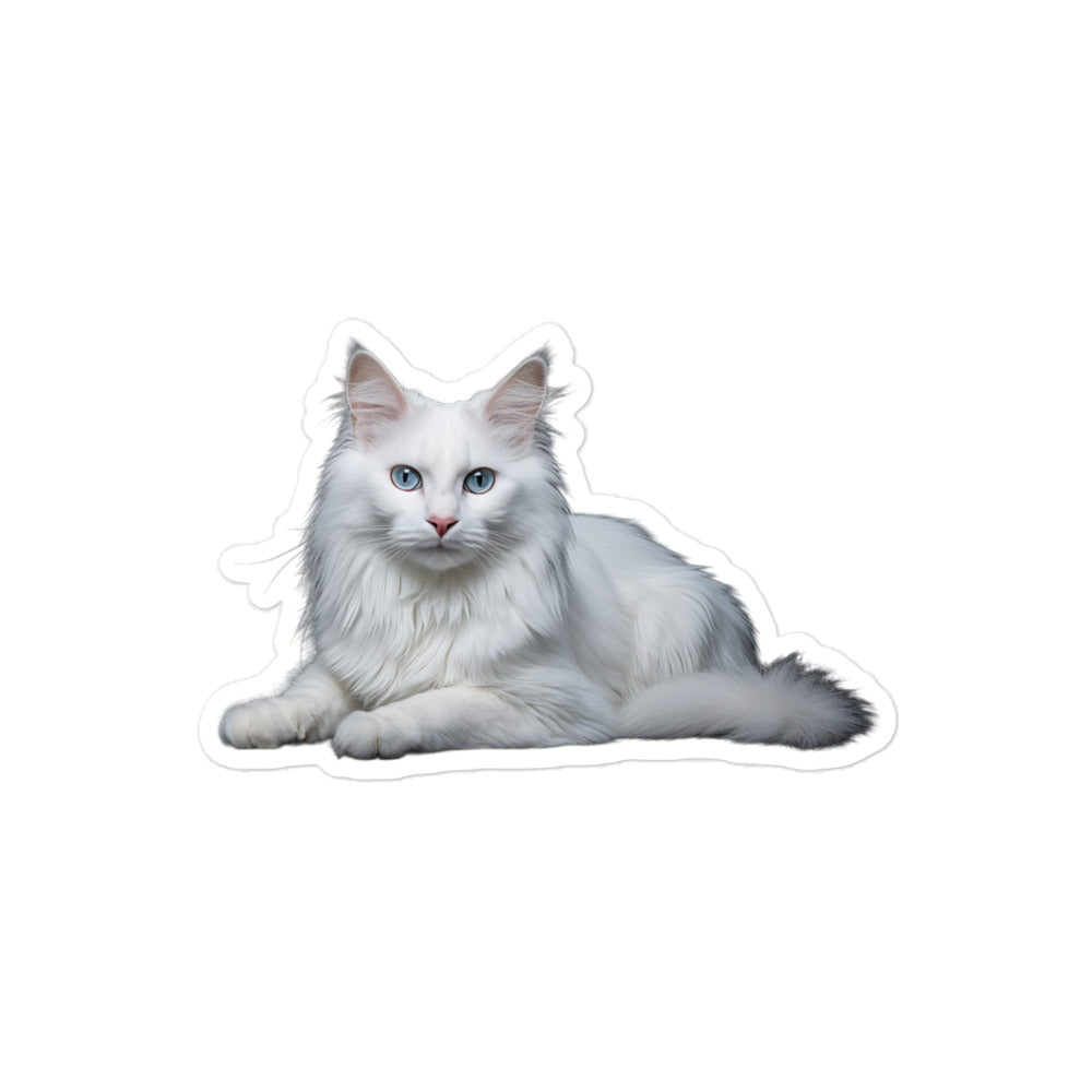 Turkish Angora Sticker - Stickerfy.ai